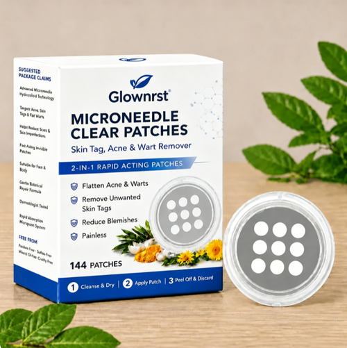 Glownrst®2-in-1 Microneedle & Hydrocolloid Patch🍀|
