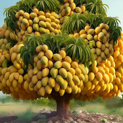 😋Plant Once, Harvest Sweet Mango  Fruits All Season